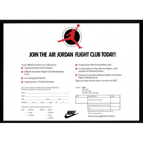 Michael jordan flight clearance club